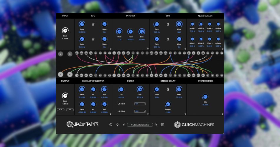 Quadrant hybrid modular plugin by Glitchmachines on sale for  USD