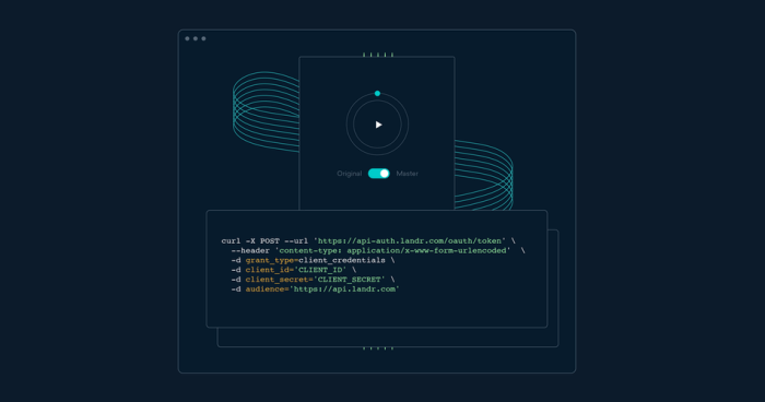 LANDR Mastering API