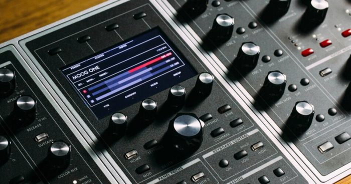 Moog One 1.5 firmware