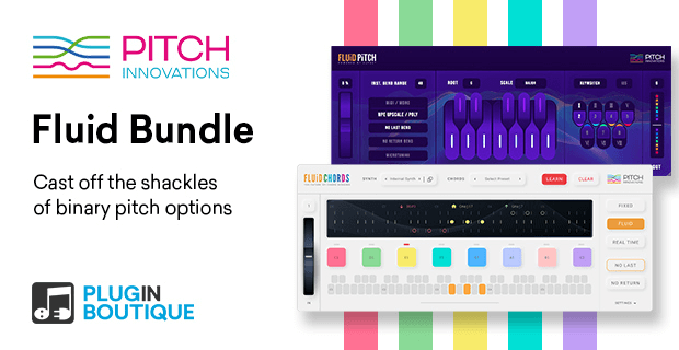 Save 54% on pitchbend & chord bending plugins from Pitch Innovations