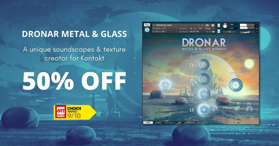 Sonora Cinematic Dronar Metal Glass Sale