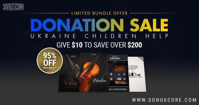 Sonuscore Donation Sale