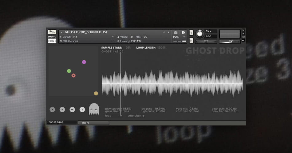 Sound Dust Ghost Drop