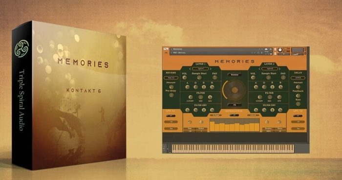 Triple Spiral Audio Memories for Kontakt