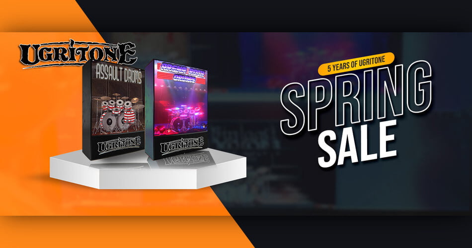 Ugritone launches Spring Sale on drum plugins, MIDI packs & more