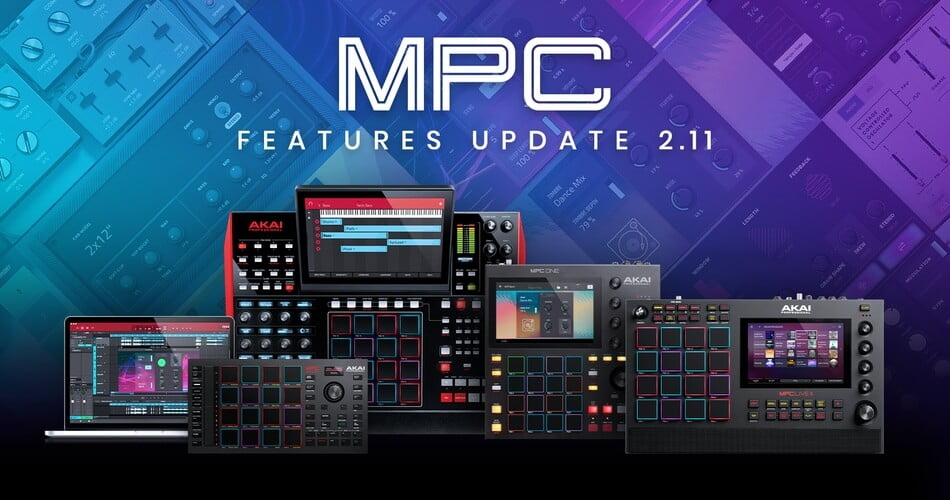 Akai Professional MPC 2.11 feature update: New plugins, Sounds Mode & more