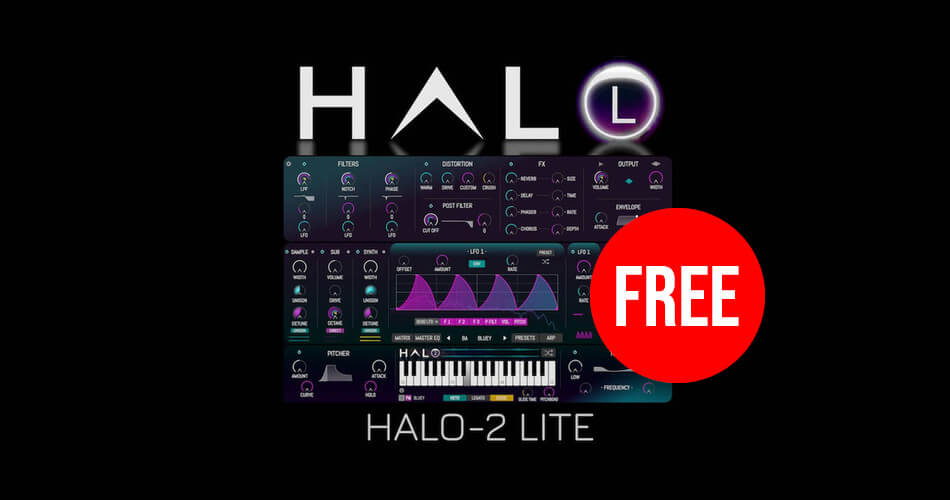 FREE: HALO 2 Lite virtual instrument by DHPlugins (limited time)