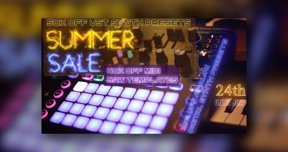 NatLife Sounds Summer Sale: Up to 50% OFF synth patches & samples