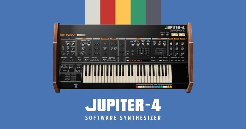 Roland Jupiter 4 Software Synthesizer