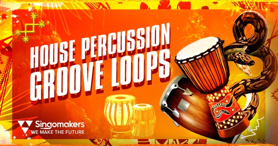 Singomakers House Percussion Groove Loops