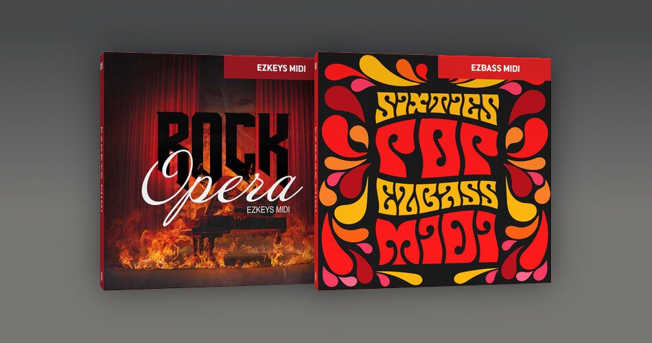 Toontrack Sixties Pop EZbass Rock Opera EZkeys MIDI