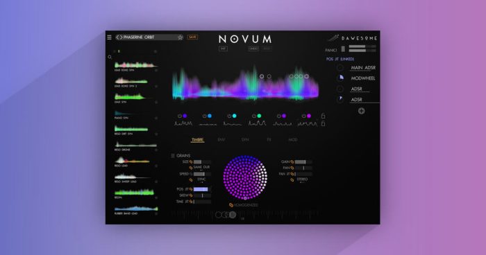 Tracktion Dawsome Novum