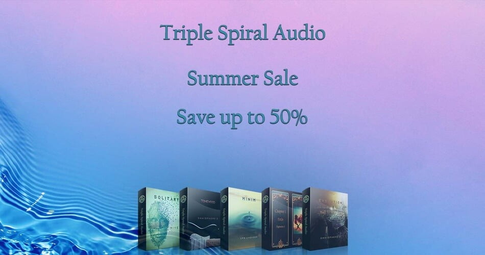 Triple Spiral Audio Summer Sale 2022