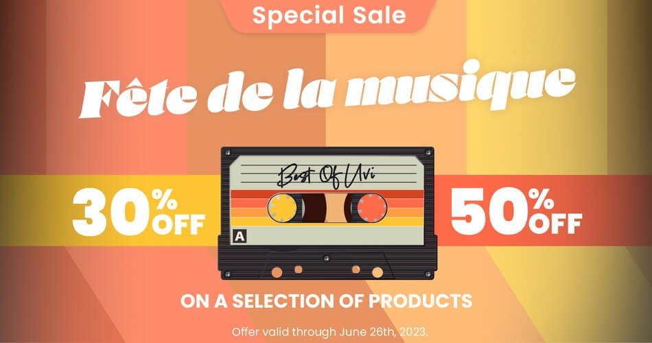 UVI Fête de la Musique Sale: Up to 50% off virtual instruments & plugins