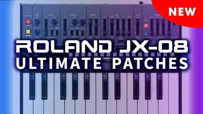 Ultimate Patches Roland JX 08