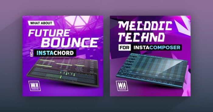 WA Future Bounce InstaChord Melodic Techno InstaComposer