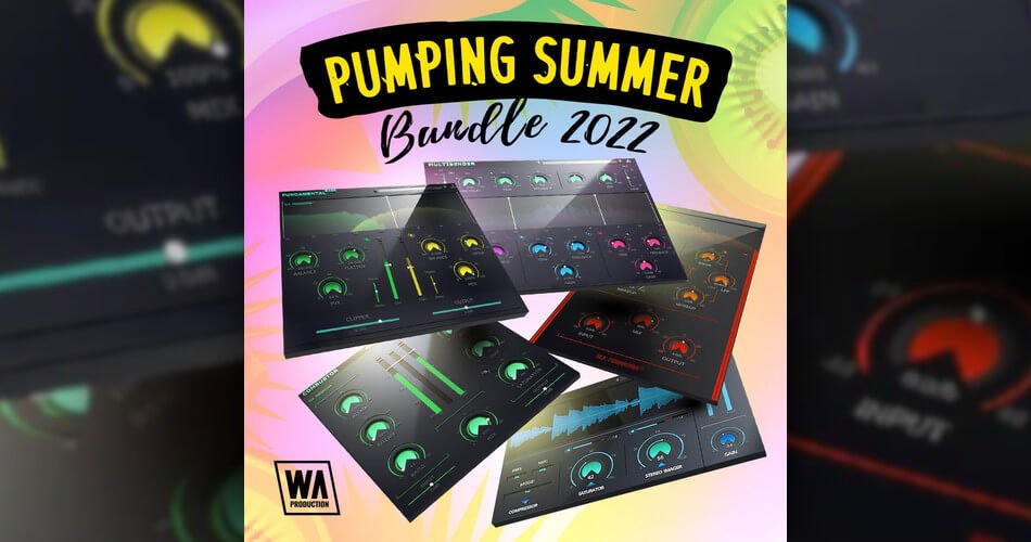 W.A. Production Pumping Summer Bundle 2022: Save 86% on 5 effect plugins
