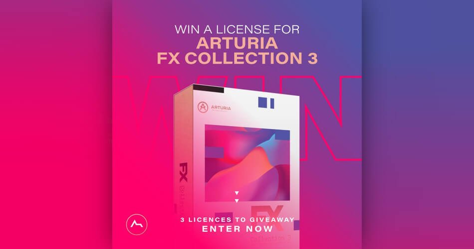 ADSR Arturia FX Collection 3 giveaway contest