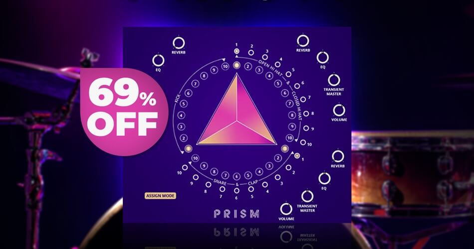 PRISM Modern Pop Drums by AVA Music Group for $39 USD