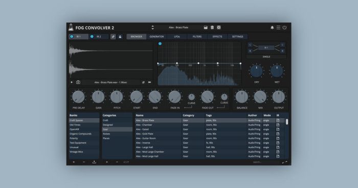 AudioThing Fog Convolver 2