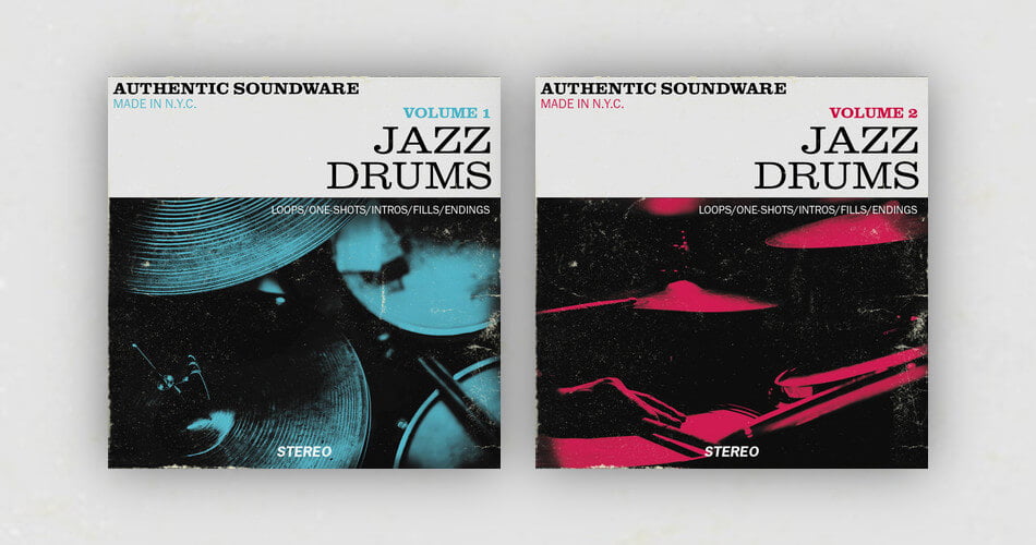 Authentic Soundware Jazz Drums Vol 1 and 2