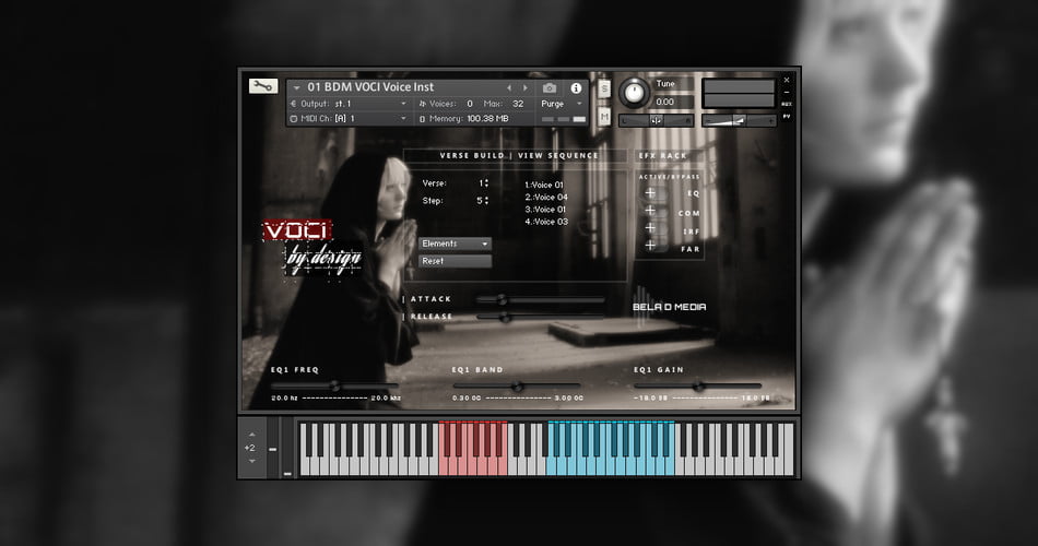 Bela D Media releases VOCI by design ethereal vocal library for Kontakt