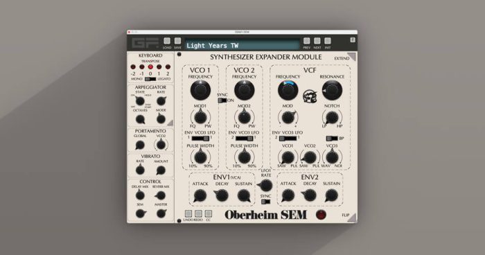 GForce Oberheim SEM