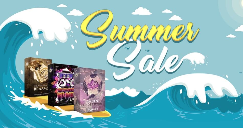 Ghosthack launches Summer Sale, releases 6 new sample packs