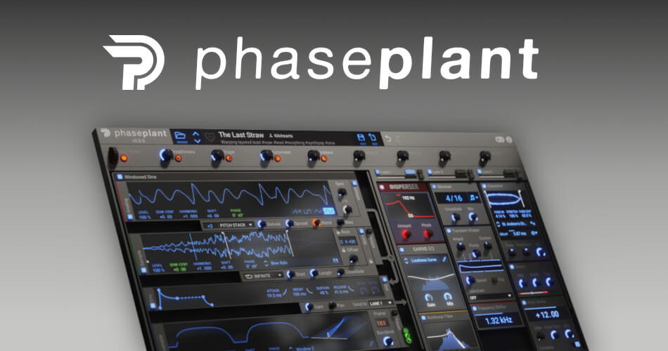 Kilohearts updates Phase Plant synth to v2.1.4, incl. 200 new factory presets