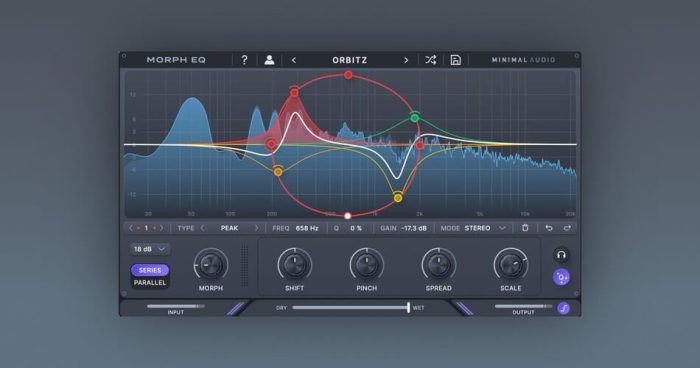 Minimal Audio Morph EQ