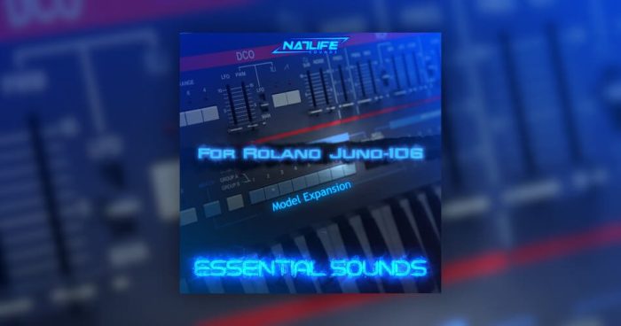 Natlife Essential Sounds Roland Juno 106 Model Expansion