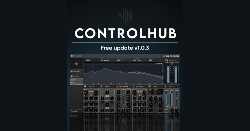 STL Tones updates ControlHub mixing plugin to v1.0.3