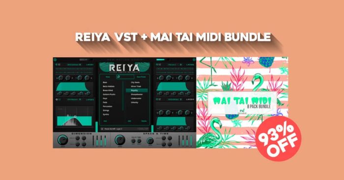 VST Alarm New Nation Reiya Mai Tai MIDI Bundle