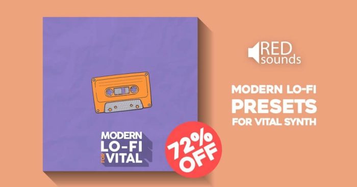 VST Alarm Red Sounds Modern LoFi for Vital