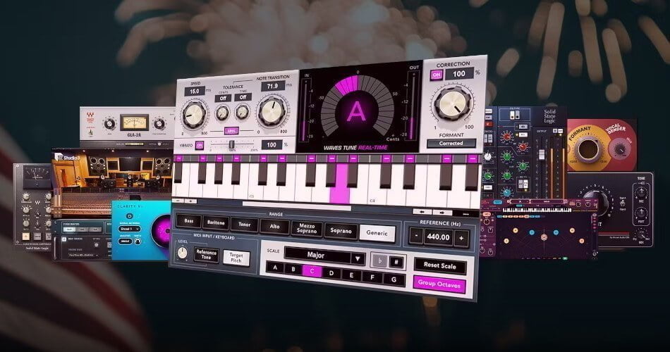 Waves Audio 4th of July Sale: All plugins on sale for $29.99 USD