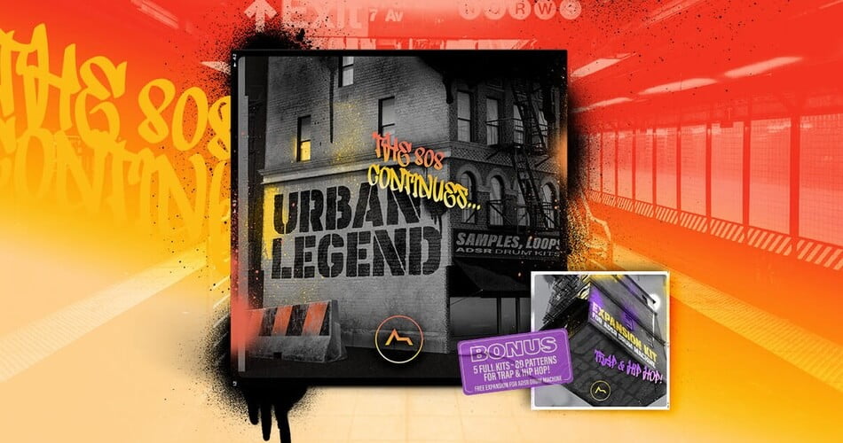 ADSR Sounds launches Urban Legend – The 808 Continues… at intro offer