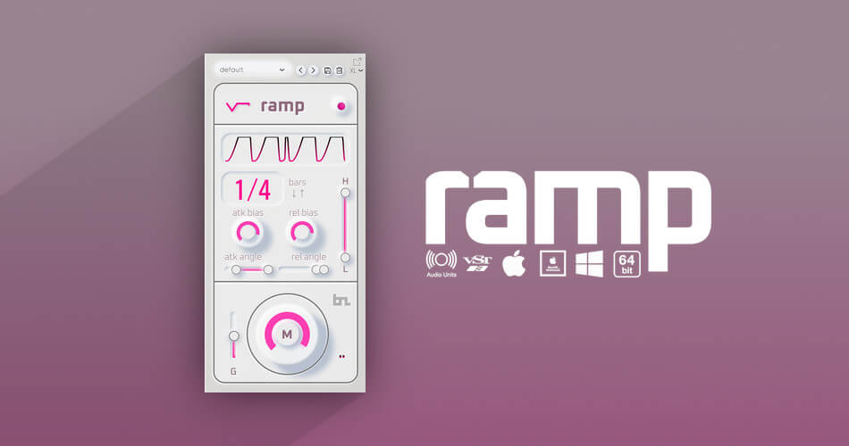 Ramp volume shaper plugin by BeatSkillz on sale for $9 USD