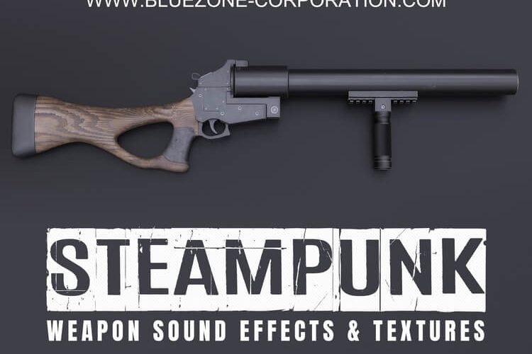 Bluezone Steampunk Weapon Sound Effects and Textures