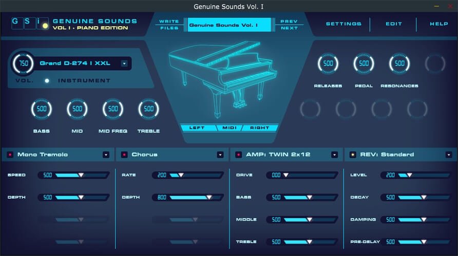 GSi Genuine Sounds Vol 1 Piano Edition