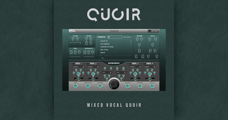 FREE: Quoir Mixed Vocal Choir plugin by New Nation (limited time)