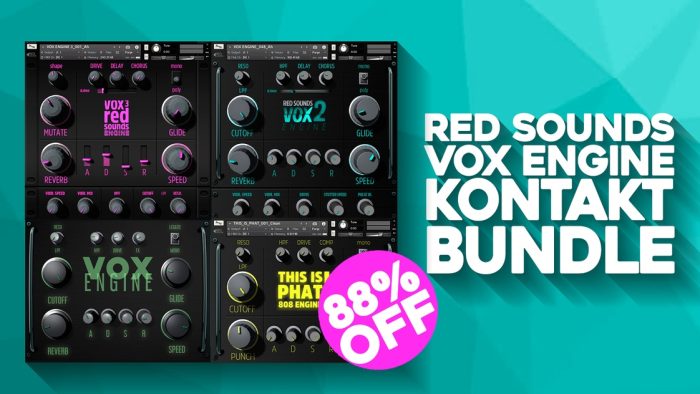 Red Sounds Vox Kontakt Bundle Sale