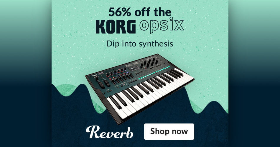 Reverb Korg Opsix promo