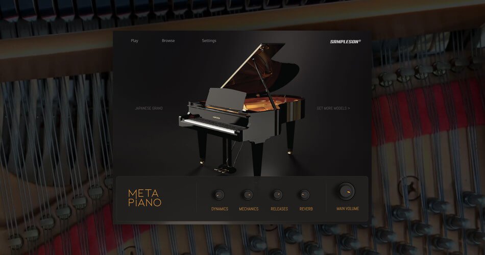 Sampleson releases MetaPiano modeled grand piano instrument