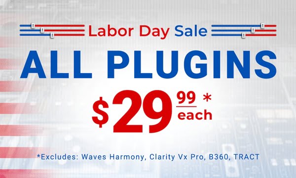 Waves Labor Day Sale 2022