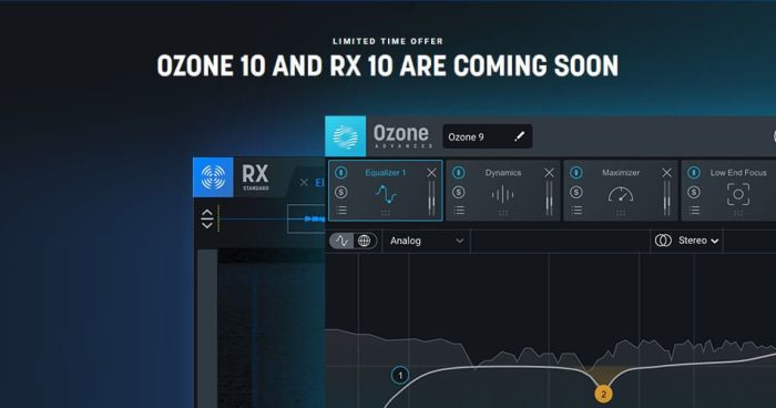 iZotope Ozone RX 10 presale