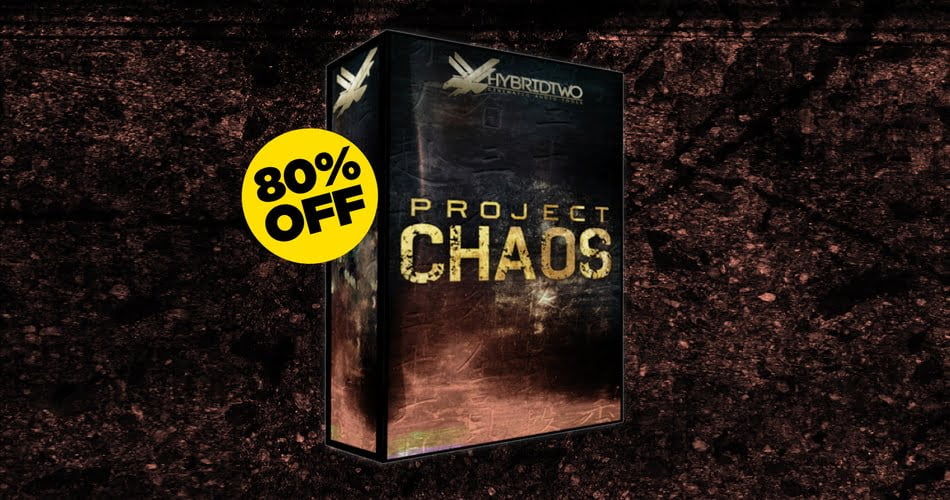 Save 80% on Project Chaos hybrid musical sound design sample library