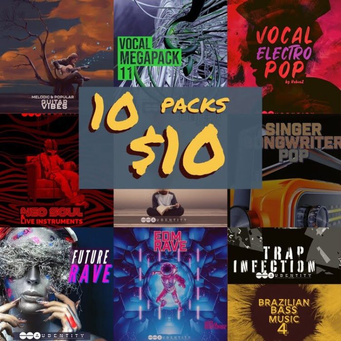 Audentity Records Bundle 10 Packs