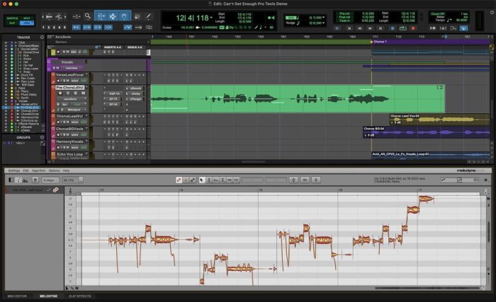 Avid Pro Tools ARA 2 Melodyne