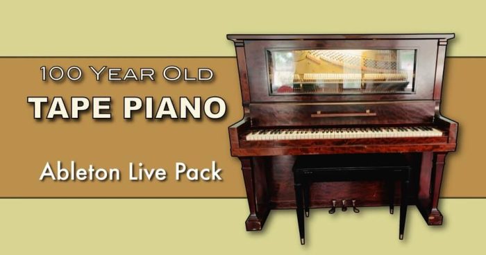 Brian Funk 100 Year Old Tape Piano