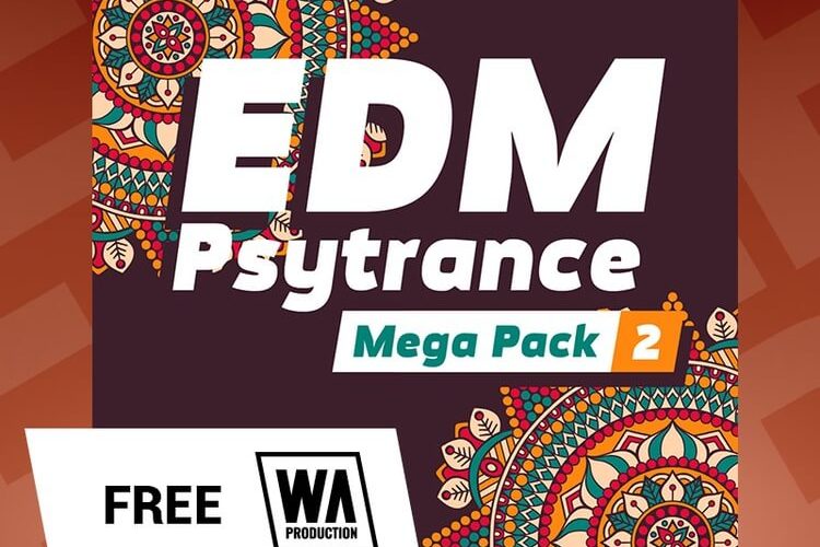 EDM Psytrance Mega Pack 2 free with purchase at W.A. Production